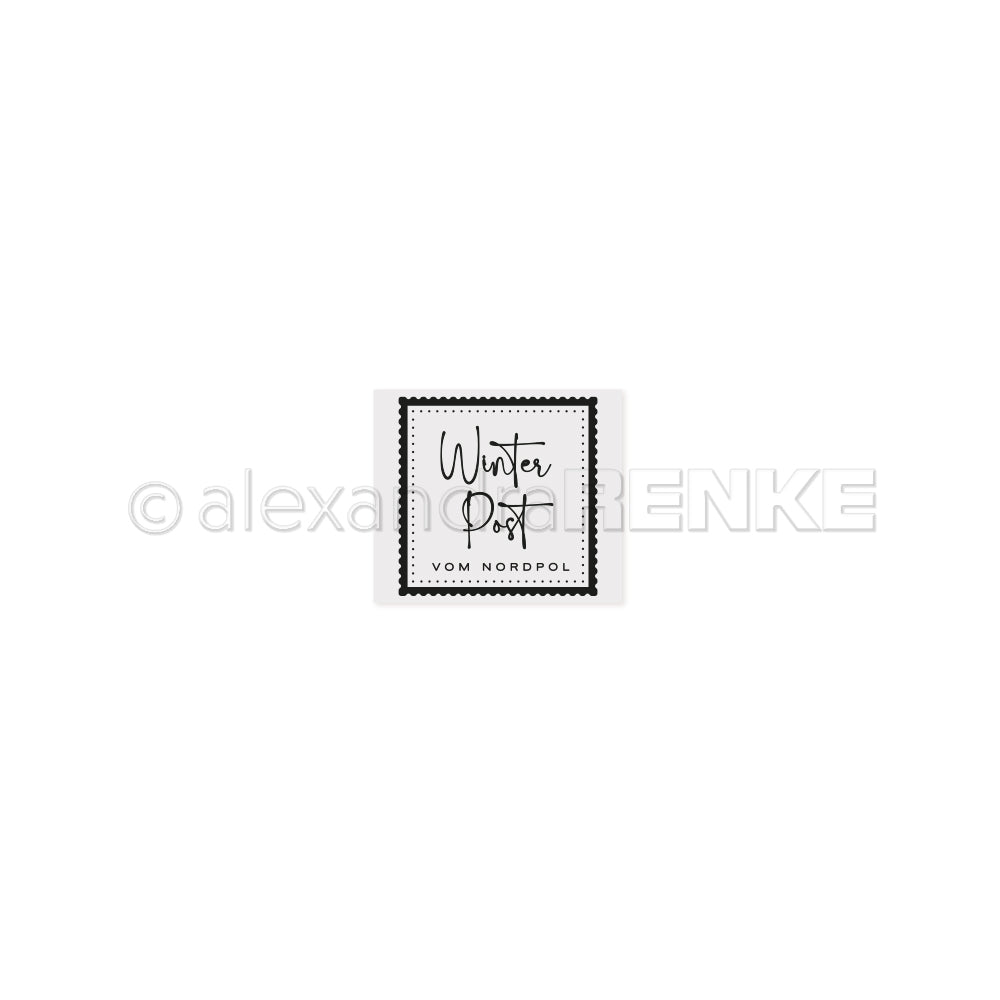 EF-AR-W0018 Embossing Folder 'Winterpost' - A.RENKE