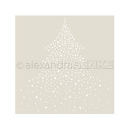 Stencil 'Dissolving fir tree'- ST-AR-W0020- A.RENKE