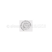 EF-AR-W0022 Embossing Folder 'Typo circle Beautiful Time' - A.RENKE