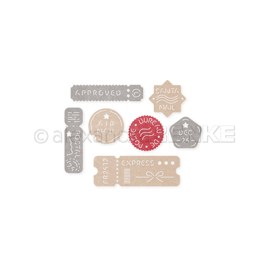 Set Fustelle 'Tickets Santa '- D-AR-W0143 - A.RENKE