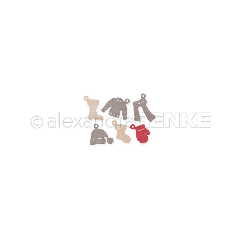 'Mini Winter Wardrobe' Die Set - D-AR-W0145 - A.RENKE