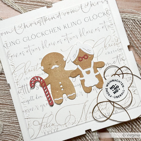 Set fustelle 'Gingerbread Grandparents'- D-AR-W0206 - A.RENKE