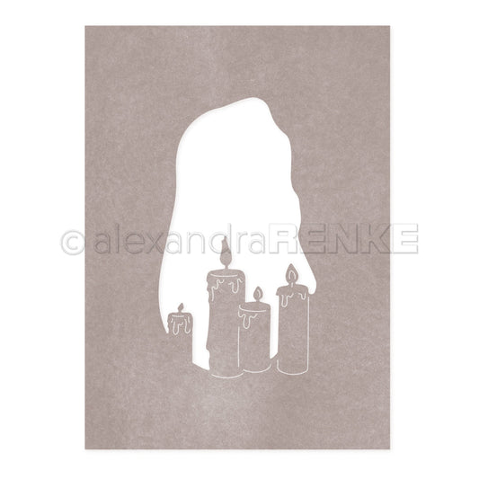 Fustella "Candles negative"- D-AR-W0224 - A.RENKE