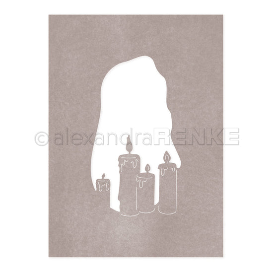 D-AR-W0224 Fustella "Candles negative" - A.RENKE