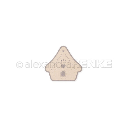 Set fustelle 'Curved Layer Gingerbread House- D-AR-W0234 - A.RENKE