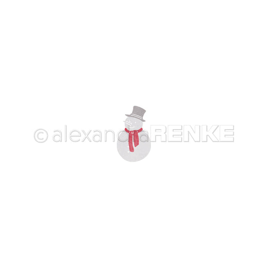 Set Fustelle 'Knuffiger Schneemann'- D-AR-W0260- A.RENKE