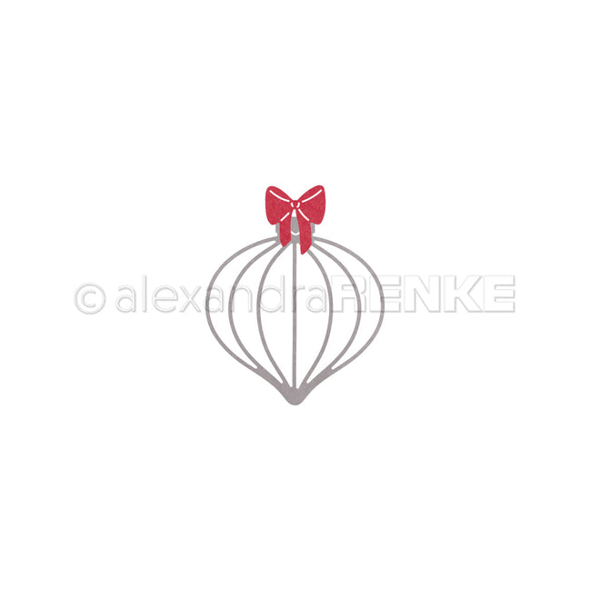 D-AR-W0272 Set Fustelle "Fine Christmas Ball"- A.RENKE
