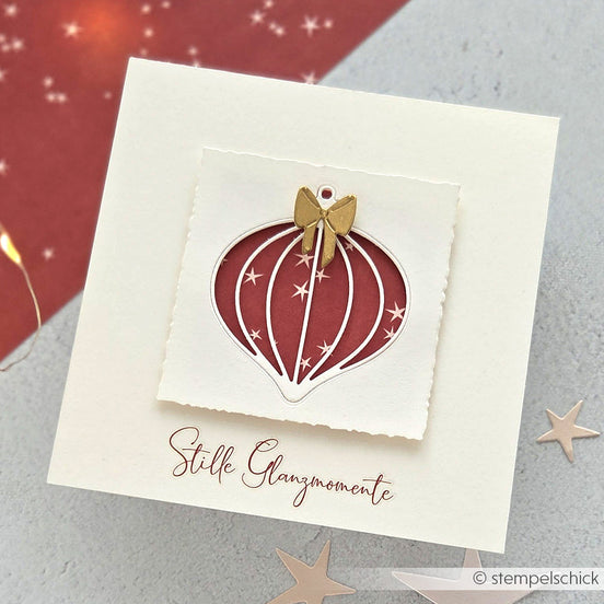 D-AR-W0272 Set Fustelle "Fine Christmas Ball"- A.RENKE