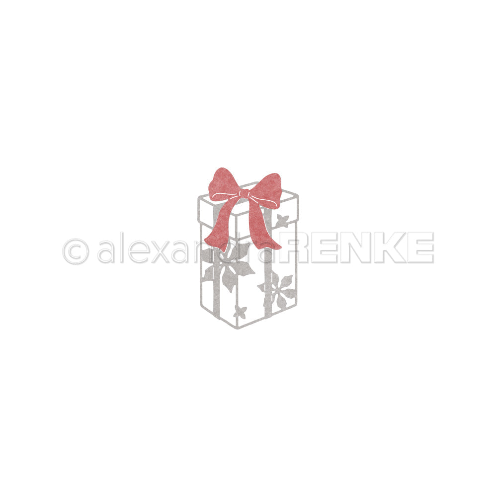 Set Fustelle 'Weihnachtsgeschenk Hoch'