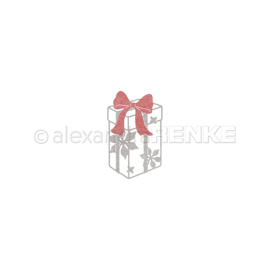 Set Fustelle 'Weihnachtsgeschenk Hoch'