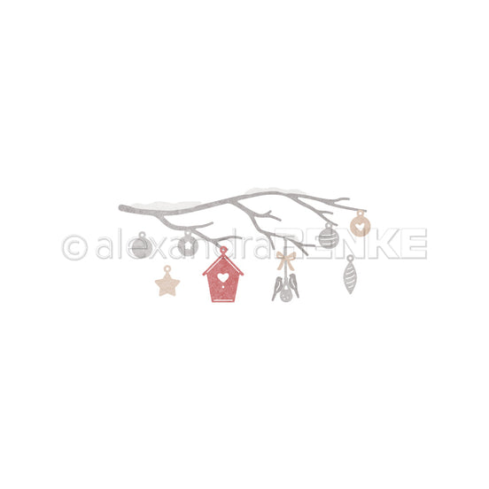 Set Fustelle 'Winter Ast'