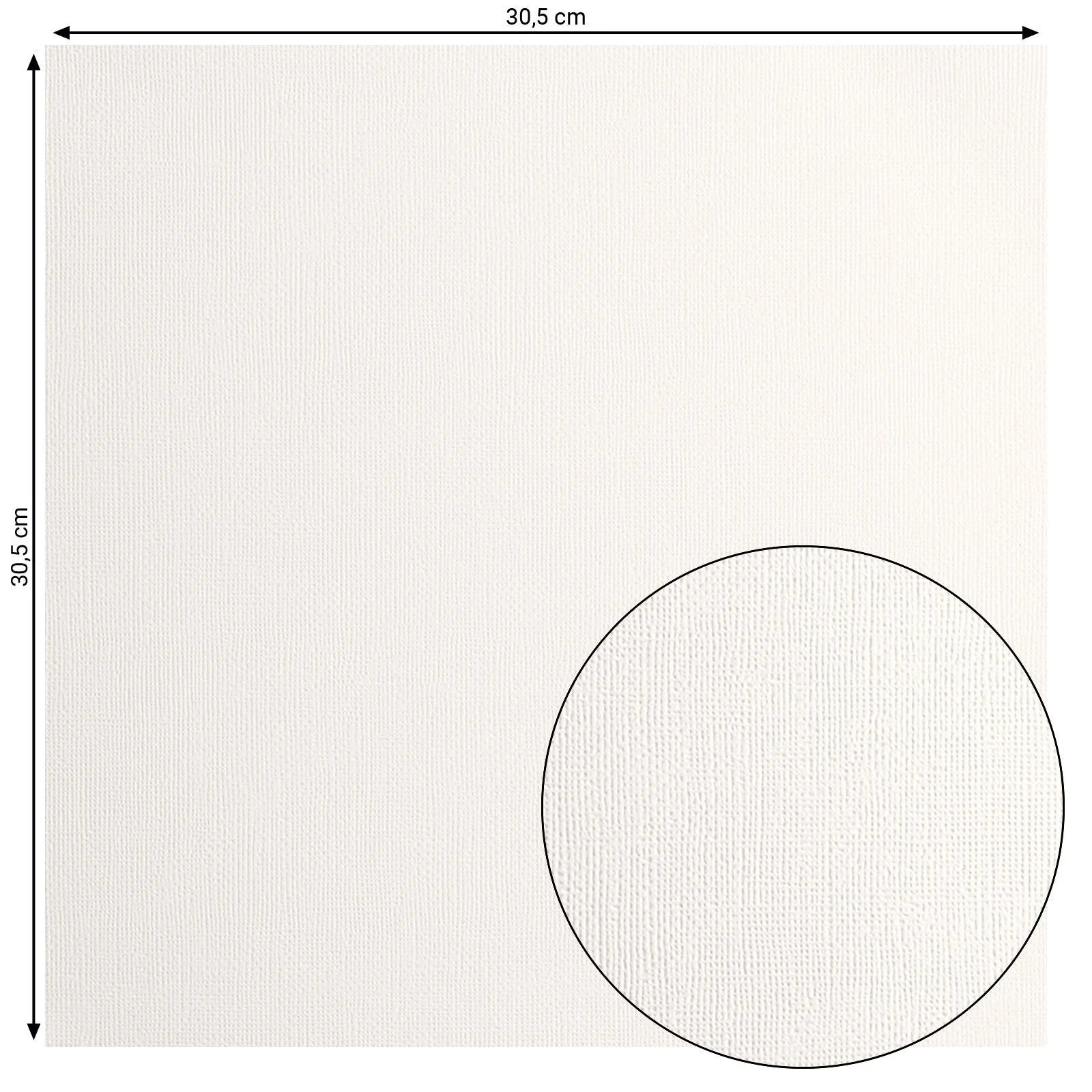Cardstock Texture Sheet - OFF WHITE 2928 101 Florence